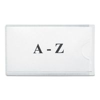 Panter Company MAG-LH-WH Magnetic Label Holders, 4-1/4 x 2-1/2, White, 10/Pack