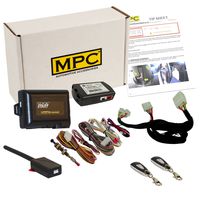 MPC Complete 1-Button - 1,500 ft Extended Range - Remote Start Kit with T-Harness for 2014-2018 Kia Soul - Key-to-Start - Gas - Semi Plug-n-Play - Firmware Preloaded