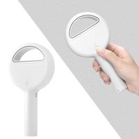 LZLRUN Protable Handheld Cooling Bladeless Fan USB Mini Fan Desktop Bladeless Fan Rechargeable Quiet 3 Gear