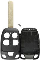 KeylessOption Keyless Entry Remote Uncut Blank Key Blade Fob Case Shell Cover Buttons For Odyssey N5F-A04TAA