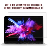 HRH 2 Pack Anti Glare Screen Protector Compatible for 2018 Newest MacBook Air 13 with Touch ID Version A1932