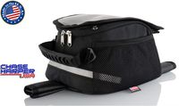 Chase Harper USA 409M Magnetic Tank Bag - Water-Resistant, Tear-Resistant, Industrial Grade Ballistic Nylon with Anti-Scratch Rubberized Polymer Bottom, Super Strong Neodymium Magnets
