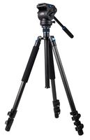 Davis & Sanford Traverse Video Support Tripod, Black (TR653C-V9)