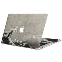 igsticker Skin Decals for MacBook Pro 13 inch 2019/18/17/16(Model A2159/A1989/A1706/A1708) Ultra Thin Premium Protective Body Stickers Skins Universal Cover Japanese Pattern　Mount Fuji　sea