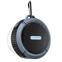 VicTsing SoundHot C6 Portable Bluetooth Speaker, Waterproof Bluetooth Speaker with 6H Playtime, Lound HD Sound, Shower Speaker with Suction Cup & Sturdy Hook, Compatible with iOS, Android, PC, Pad