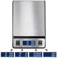 Weighmax W-2809 65 LB X 0.1 OZ Durable Stainless Steel Digital Postal Scale, Shipping Scale with AC Adapter