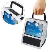 Protective Case Cover for Amazon Echo Show, EpicGadget(TM) Premium PU Leather Carrying Cover Case with Handle For Amazon Echo Show (Marble)