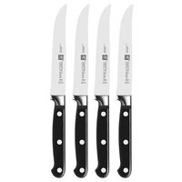 Zwilling J.A. Henckels 39188-000 Professional"S" Steak Knife Set, 4-piece, Black/Stainless Steel