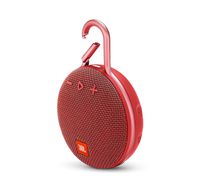 JBL Clip 3 Waterproof Wireless Bluetooth Speaker - Red - JBLCLIP3REDAM