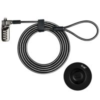 I3C Laptop Cable Lock Hardware Security Cable Lock Anti Theft Combination Lock for iPad Tablet Laptop MacBook Dell HP Lenovo Kindle Surface Samsung Android and All Other Notebooks and Tablets