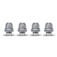 White Knight 5306 Chrome M12x1.25 Nissan OEM Factory Style Mag Lug Nut with Washer, 4 Pack