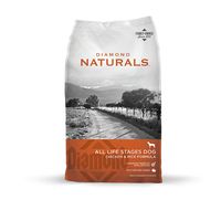 Diamond All Life Stages Real Meat Recipe Dry Dog Food with Premium Ingredients with Grain & Real Cage Free Chicken 40lb