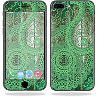 MightySkins Skin Compatible with Apple iPhone 8 Plus - Vintage Paisley | Protective, Durable, and Unique Vinyl Decal wrap Cover | Easy to Apply, Remove, and Change Styles | Made in The USA