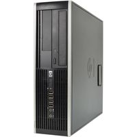 HP Elite Pro Small Form Factor Premium Flagship Business Desktop Computer (Intel Quad-Core i5 3.1GHz, 8GB DDR3 RAM, 250GB HDD + 120GB SSD, DVD, Windows 10 Professional) (Renewed)