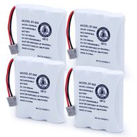 QBLPOWER Model BT-905 BT-800 BT-1006 Cordless Phone Battery Compatible with Uniden BT905 BT800 BT1006 BBTY0663001 BBTY-0444001 BP-800 BP-905 P-P501 P-P508 3.6v 600mAh Ni-CD Rechargeable (4 Pack)