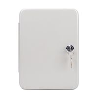 CO-Z Carbon Steel Key Cabinet Storage Box Organizer for Keys with Mechanical Lock 2 Keys (48 Keys)