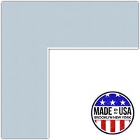 ArtToFrames MAT-176-18x27-Baby 18x27 Fountain Baby Blue Custom Mat
