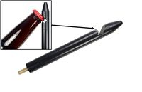 AntennaMastsRus - The Spike is Compatible with Ford F-150 (1975-2008) - Black Ammo Antenna with Removable Bottle Opener