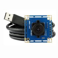 SVPRO 1080p Full Hd USB Camera Module,2 Megapixel Free Driver High Speed CMOS OV2710 Wide Angle Mini CCTV USB Web Camera with UVC for Android Linux Windows MAC OS(2.1mm)