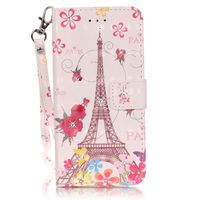IKASEFU Retro Butterfly Tower Bling Glitter Diamond Leather Wallet Case Cover with Strap Magnetic Flip Protective case Compatible with iPod Touch 5/6-Butterfly Tower