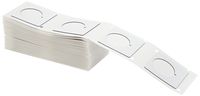 Brady M71EP-169-593 1.8" Width x 1.8" Height White Color B-593 Adhesive-Taped Polyester Raised Panel Labels With Gloss Finish For BMP71 Printers (100 Per Box)