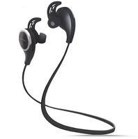 Bluetooth Headphones, Earbuds Wireless Sport Earphones, V4.1 Stereo Running Sweat Proof Headset with Noise Cancelling, APT-X/Mic for All Bluetooth Enabled Devices. ARITRONIX Qy8 Bluetooth, Black.