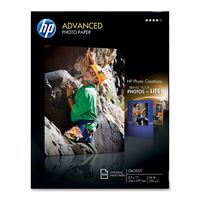 HP Advanced Photo Paper, Glossy (100 Sheets, 8.5 x 11 Inch)