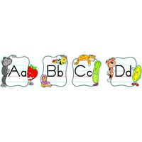 Carson Dellosa Alphabet: Traditional Manuscript Bulletin Board Set (110037)