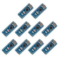 Micro Controller Board, MACTISICAL 10Pack Upgraded Mini USB Nano V3.0 ATMEGA328P 5V 16M Micro Controller Board Module for Arduino (10 Pack, Nano V3.0 ATMEGA328P Module)