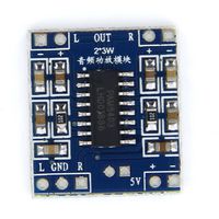 2 Channels Stereo Class D 3W Digital Audio Amplifier Mini Board DC 5V