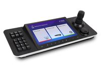 IP Keyboard,LEFTEK Android 6.0 Operation System Onvif Protocol Network PTZ 4D Keyboard Controller with 10.1 Inch LCD Monitor Display Keyboard for IP PTZ Camera