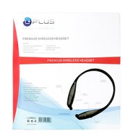 Ultra+ Bluetooth Wireless Headset Stereo Headphone Earphone Sport Universal (Black) (Black)