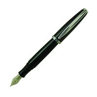 MONTEVERDE Aldo Domani Fountain Pen - Broad Nib, Ink Fountain Pen, Black (MV59611)