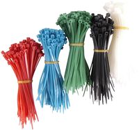 Power Gear Cable Ties, 4-Inch, 8-Inch & 11-Inch Long, Multipurpose, 1000-Pack Assorted Nylon Plastic Zip Tie, Up to 3-Inch Maximum Wrap, Durable, Self-Locking, 5 Assorted Colors, 50724