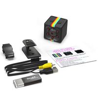 Hidden Spy Camera 1080P Mini Security Wireless cam with Night Vision, Video Recorder for Nanny/Housekeeper, Sports Action Cam with Motion Detection for Home, Car, Drone, Office and Outdoor Use