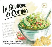 2019 Wall Calendar, La Boutique de Cucina