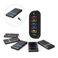 JTD Rechargeable Key Finder, Wireless RF Item Locator, Remote Control Tracker for Keys Phones Pet Collars Remote Controls Luggage [KF-05-C]