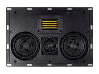 Monoprice 3-Way Carbon Fiber in-Wall Speaker Center Channel - Dual 5.25-inch (Single) with Ribbon Tweeter - Amber Series