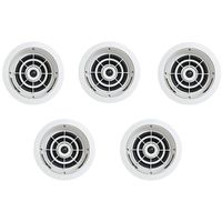 Speakercraft AIM7 Two White Pivoting 125 Watts 7" In-Ceiling Speaker (5 Pack)