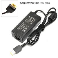 20V 2.25A 45W REPLACMENT AC Power Adapter Charger for Lenovo ADLX45NLC3A ADLX45NCC3A ADLX45NDC3A ADLX45NCC2A ADLX45NLC2A 0B47030 0C19880 36200245 36200246 45N0289 45N0290 45N0293 45N0294