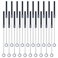 20 Pieces Lens Cap Leash Keeper Holder for Camera