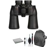 Nikon 10x50 Aculon A211 Binocular 8248 Bundle with Cleaning Kit + Deluxe Padded Backpack