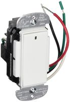 DIMMER - DRD4-W WATTSTOPPER WIRELESS DIMMER 120V 600W WHITE RF UNVERAL