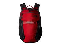 The North Face Unisex Surge Backpack Rage Red Ripstop/Tnf Black One Size