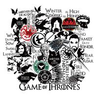 S-003 46pcs Game of Thrones Season 8 Stickers 2 Sheets/Pack MacBook Pro Vinyl Stickers MacBook Air Stickers for Water Bottles Hydro Flask Stickers Vsco Stickers Laptop Stickers