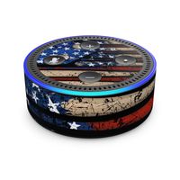Old Glory - Skin Sticker Decal Wrap for Amazon Echo Dot (2nd Generation)