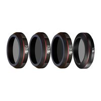 Freewell Standard Day 4K Series 4Pack ND4, ND8, ND16, CPL Camera Lens Filters Made for DJI Mavic 2 Zoom Drone/Mavic 2 Enterprise Drone
