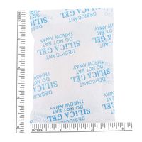 Silica Packs Desiccant Dehumidifiers, 20 Gram, 15 Packs, Food Safe Moisture Absorber Bag for Gun Camera Storage, Non-Toxic, Odorless