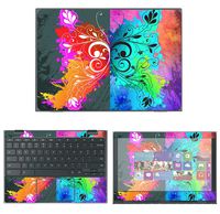 Decalrus - Protective Decal Floral Skin Sticker for Lenovo 100E Chromebook (2nd Gen.) (11.6" Screen) case Cover wrap LEchromebook100e_2Gen-224