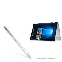 Dell XPS 13 2-in-1 (9365) Stylus Pen, BoxWave [AccuPoint Active Stylus] Electronic Stylus with Ultra Fine Tip for Dell XPS 13 2-in-1 (9365) - Metallic Silver